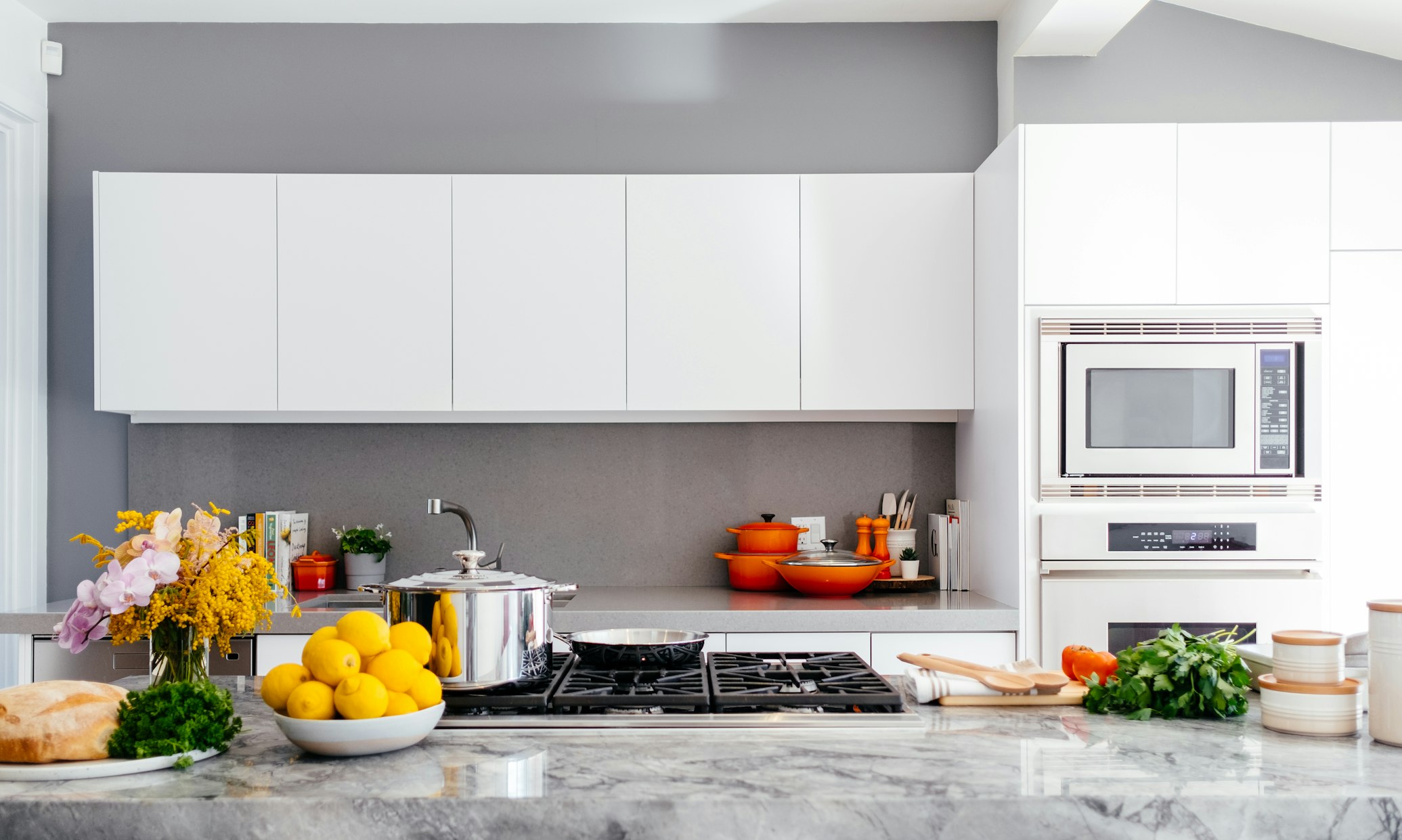 A tablet showing the Kitchen Display System.